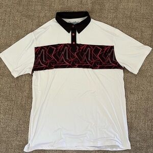 Breakfast balls golf polo size XL